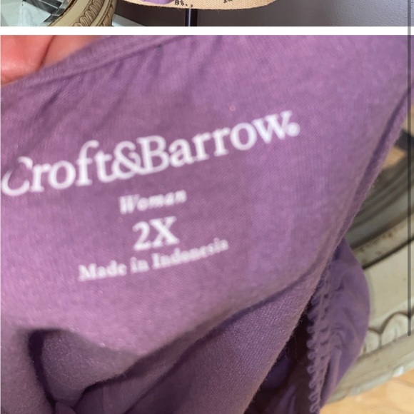 Croft & barrow size 2x women's shirt - Picture 2 of 2